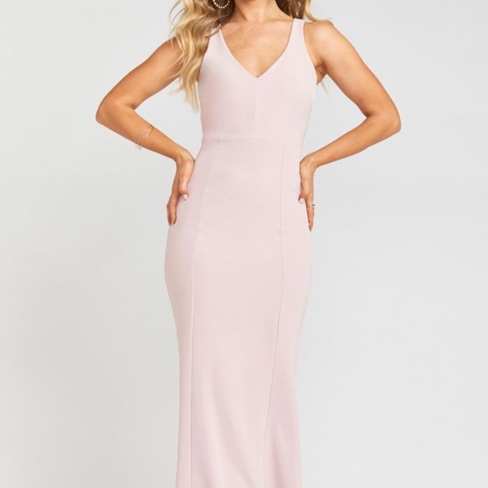 Show Me Your MuMu Bridesmaid Morgan Gown Rose SM